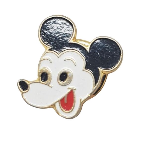 Vintage Walt Disney Productions Mickey Mouse Gold Lapel Pin - Picture 1 of 7